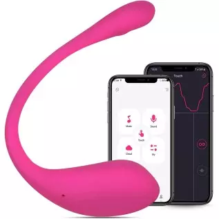 App Remote Control Silicone Waterproof Vibrator with Music Sync, Partner & Wireless Control G Spot Stimulator Sex Toys for Women