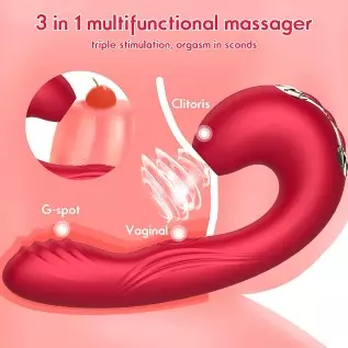 Slap Sucking Vibrator 7-Frequency Powerful Female Vibrator 10-Frequency Pulsating Vibrator, Full Body Water Resistant, Bathroom Slap Sucking Vibrator 7-Frequency Powerful Female Vibrator 10-Frequency Pulsating Vibrator, Full Body Water Resistant, Bathroom