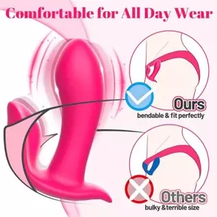 Rose Adult Sex Toy for Women Sex - Wearable Panty Vibrator Remote Control Clit G Spot Vibrator with 7 Vibrations, Ultra Quiet Co Rose Adult Sex Toy for Women Sex - Wearable Panty Vibrator Remote Control Clit G Spot Vibrator with 7 Vibrations, Ultra Quiet Co