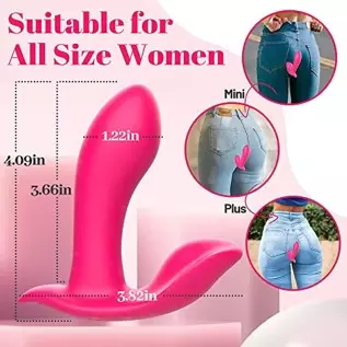 Rose Adult Sex Toy for Women Sex - Wearable Panty Vibrator Remote Control Clit G Spot Vibrator with 7 Vibrations, Ultra Quiet Co Rose Adult Sex Toy for Women Sex - Wearable Panty Vibrator Remote Control Clit G Spot Vibrator with 7 Vibrations, Ultra Quiet Co