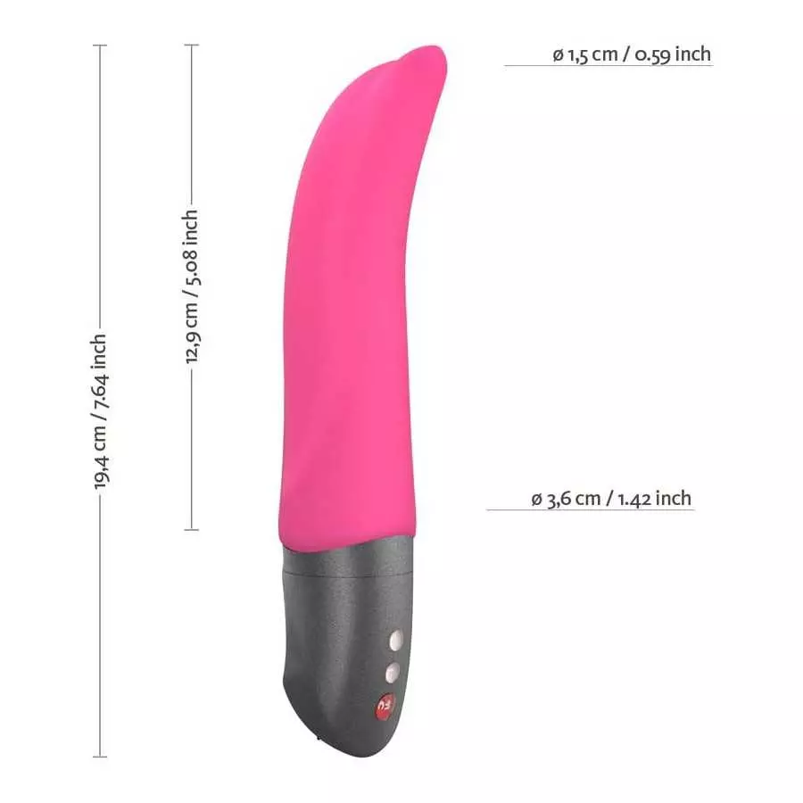 Fun Factory Adult Toys | 'Battery Plus' G Spot Vibrator | Vibrating Womens Sex Toy | Sex Toys for Women, Men, & Couples (Abby G 