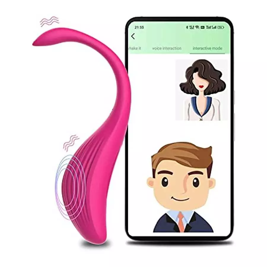 App Control Clitoral G-spot Vibrator, Wearable Panty Clit Egg Vibrators Vaginal Anal Stimulator with 9 Vibration Modes, Recharge App Control Clitoral G-spot Vibrator, Wearable Panty Clit Egg Vibrators Vaginal Anal Stimulator with 9 Vibration Modes, Recharge