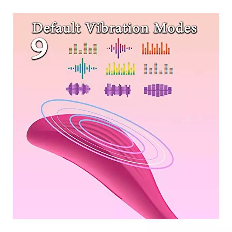 App Control Clitoral G-spot Vibrator, Wearable Panty Clit Egg Vibrators Vaginal Anal Stimulator with 9 Vibration Modes, Recharge