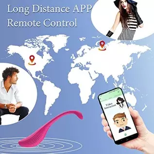 App Control Clitoral G-spot Vibrator, Wearable Panty Clit Egg Vibrators Vaginal Anal Stimulator with 9 Vibration Modes, Recharge App Control Clitoral G-spot Vibrator, Wearable Panty Clit Egg Vibrators Vaginal Anal Stimulator with 9 Vibration Modes, Recharge