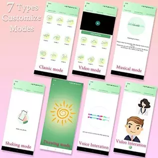 App Control Clitoral G-spot Vibrator, Wearable Panty Clit Egg Vibrators Vaginal Anal Stimulator with 9 Vibration Modes, Recharge App Control Clitoral G-spot Vibrator, Wearable Panty Clit Egg Vibrators Vaginal Anal Stimulator with 9 Vibration Modes, Recharge