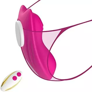 Wireless Remote Control Wearable Panty Vibrator with Magnetic Clip, Rechargeable Adult Product Butterfly Vibrators and 9 Frequen