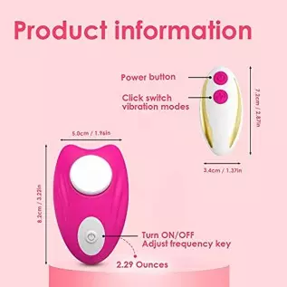 Wireless Remote Control Wearable Panty Vibrator with Magnetic Clip, Rechargeable Adult Product Butterfly Vibrators and 9 Frequen Wireless Remote Control Wearable Panty Vibrator with Magnetic Clip, Rechargeable Adult Product Butterfly Vibrators and 9 Frequen