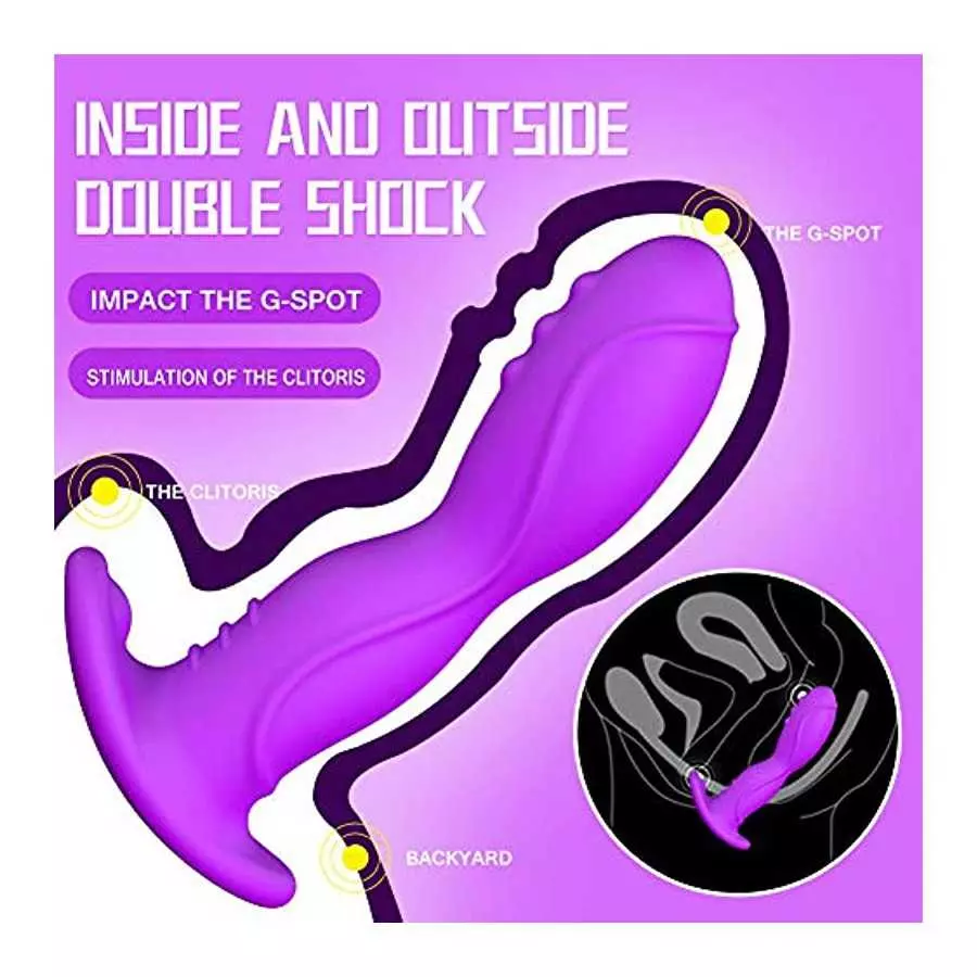 Toy Rose for Women Rabbit Vibrator Remote Panty Quiet Wearable Wiggling Silicone Butterfly Realistic Vibrating Vibration Dildo M