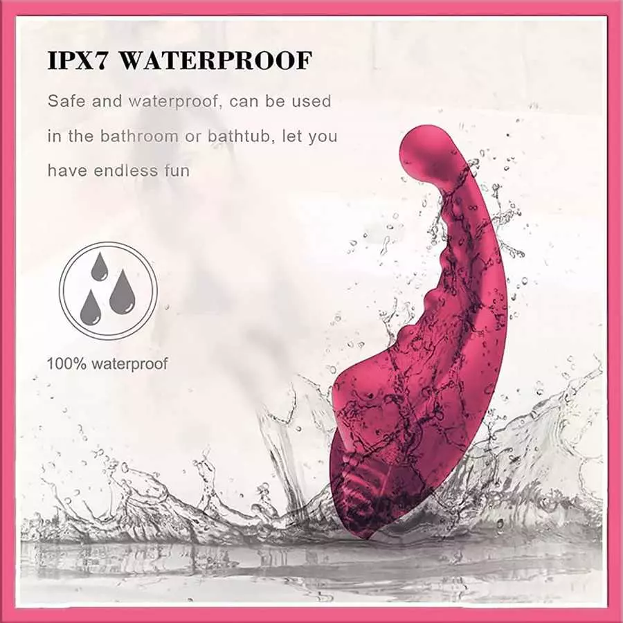 Wearable Panty Vibrator, 10 Speed Vibrating Egg Stimulator Wireless Remote Control Massager Female Masturbator Adult Sex Toys,Pi