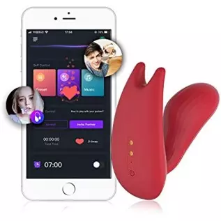 Magic Motion Remote Wearable Panty Vibrator with APP-Dual Motor Designed for Ladies Invisible Vibrator Waterproof Powerful Vibra