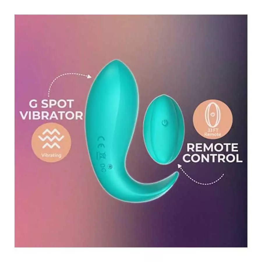 Wearable Panty G Spot Vibrator with Waterproof Remote Control for Public Play, G-Spot Clitoral Stimulator Sex Adult Pool Toy for