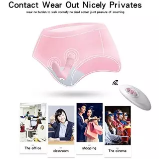 Thrusting G Spot Vibrator with Clit Tongue , Wearable Vibrator 3 Pulsing & 10 Vibrations with Remote, Adult Sex Toys for Women Thrusting G Spot Vibrator with Clit Tongue , Wearable Vibrator 3 Pulsing & 10 Vibrations with Remote, Adult Sex Toys for Women