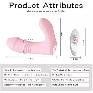 Thrusting G Spot Vibrator with Clit Tongue , Wearable Vibrator 3 Pulsing & 10 Vibrations with Remote, Adult Sex Toys for Women Thrusting G Spot Vibrator with Clit Tongue , Wearable Vibrator 3 Pulsing & 10 Vibrations with Remote, Adult Sex Toys for Women