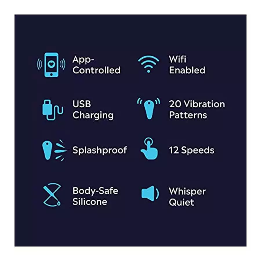 Love Distance Mag Panty Vibe, App Controlled, Adult Sex Toys for Women, 20 Vibrating Modes, Wearable Vibrator, Sexual Pleasure T