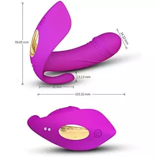 Remote Control Vibrator Couples Sex Toys for Women, Wearable Panty G Spot Clitoral Vibrator with 12 Vibrating Thrusting Modes Pl Remote Control Vibrator Couples Sex Toys for Women, Wearable Panty G Spot Clitoral Vibrator with 12 Vibrating Thrusting Modes Pl