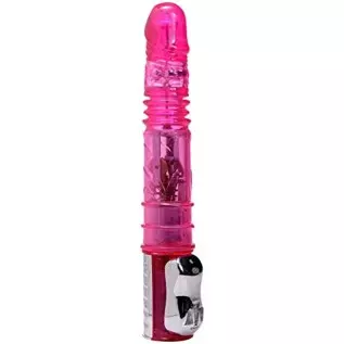 Lynx Pink Thrusting Vibrator
