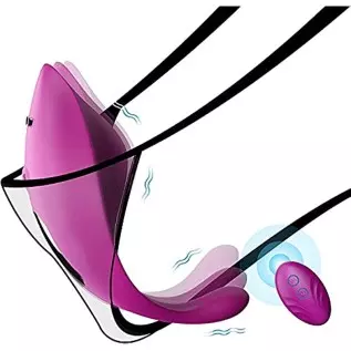 Wearable Panty Vibrator with Remote Control, Wireless Panties Vibrating Eggs- 12 Vibration Patterns, Quiet Vibratant Underwear, Wearable Panty Vibrator with Remote Control, Wireless Panties Vibrating Eggs- 12 Vibration Patterns, Quiet Vibratant Underwear,