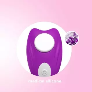 Wearable Female Butterfly Vibrator to Stimulate Female Clitoris with Magnetic Clip Panty Massager Nine Vibration Modes with Remo Wearable Female Butterfly Vibrator to Stimulate Female Clitoris with Magnetic Clip Panty Massager Nine Vibration Modes with Remo