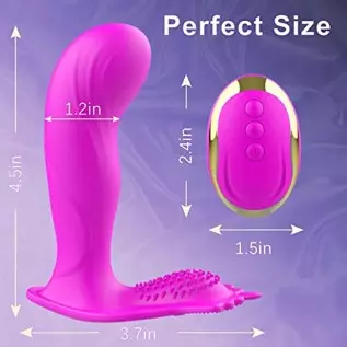Wearable Vibrator for Women, Panty Vibrators Adult Sex Toys, 10 Vibration Modes Sex Toy G Spot Vibrators, Rechargeable & Water P Wearable Vibrator for Women, Panty Vibrators Adult Sex Toys, 10 Vibration Modes Sex Toy G Spot Vibrators, Rechargeable & Water P