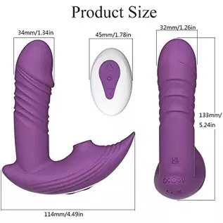 Telescopic Dildo Vibrator Clitoris Sucking Vibrator Sex Toys for Woman Wearable Panties Vagina Stimulator Wireless Remote Sextoy Telescopic Dildo Vibrator Clitoris Sucking Vibrator Sex Toys for Woman Wearable Panties Vagina Stimulator Wireless Remote Sextoy