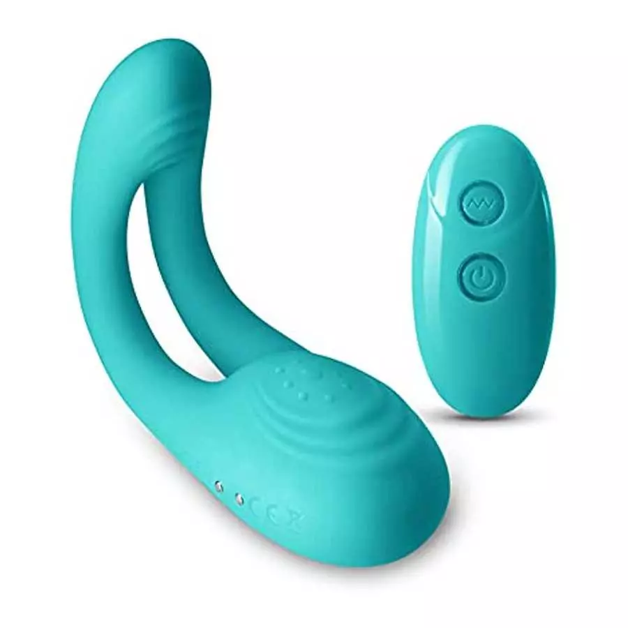 NS Novelties Inya Utopia Couples Vibrator - Teal NS Novelties Inya Utopia Couples Vibrator - Teal
