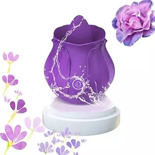 Rose Vibrator Toy for Women - 3 in 1 Clitoral Stimulator Tongue Licking Thrusting Vibrator with 10 Modes, Rose Adult Sex Toys Ga Rose Vibrator Toy for Women - 3 in 1 Clitoral Stimulator Tongue Licking Thrusting Vibrator with 10 Modes, Rose Adult Sex Toys Ga