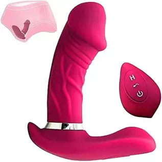 Remote Control Wearable Vibrating Panty Vibrator Adult Sex Toy for G-spot Clitoral Stimulation Butterfly Vibrator with 10 Powerf