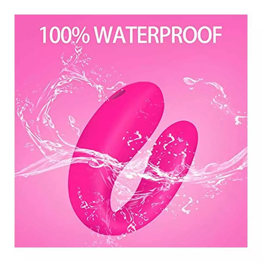 Clitoral and G-Spot Vibrator,Waterproof Couples Vibrator,Clitoris Stimulator,Ultra-Thin & Comfortable Couple Vibrator,Clitoral F