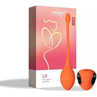 Honey Play Box Adult G Spot Sex Toys for Women "Lili" Bud Wearable Panties Couple Dildo Clit Strap 9 Vibrations, Rechargeable Vi Honey Play Box Adult G Spot Sex Toys for Women "Lili" Bud Wearable Panties Couple Dildo Clit Strap 9 Vibrations, Rechargeable Vi