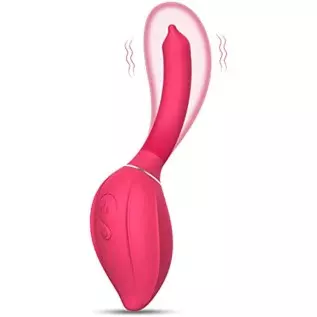 Inflating Vibrator Sex Toy IPX5 Waterproof Rechargeable Silicone Vibrating Massager with 7 Vibrating&Expand Modes for Vagina Anu