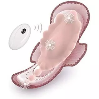 Wearable Panty Vibrator Remote Control Vibrating Panty for G-spot Clitoris Vibrator Rechargeable Sex Toy with 9 Vibrations for W