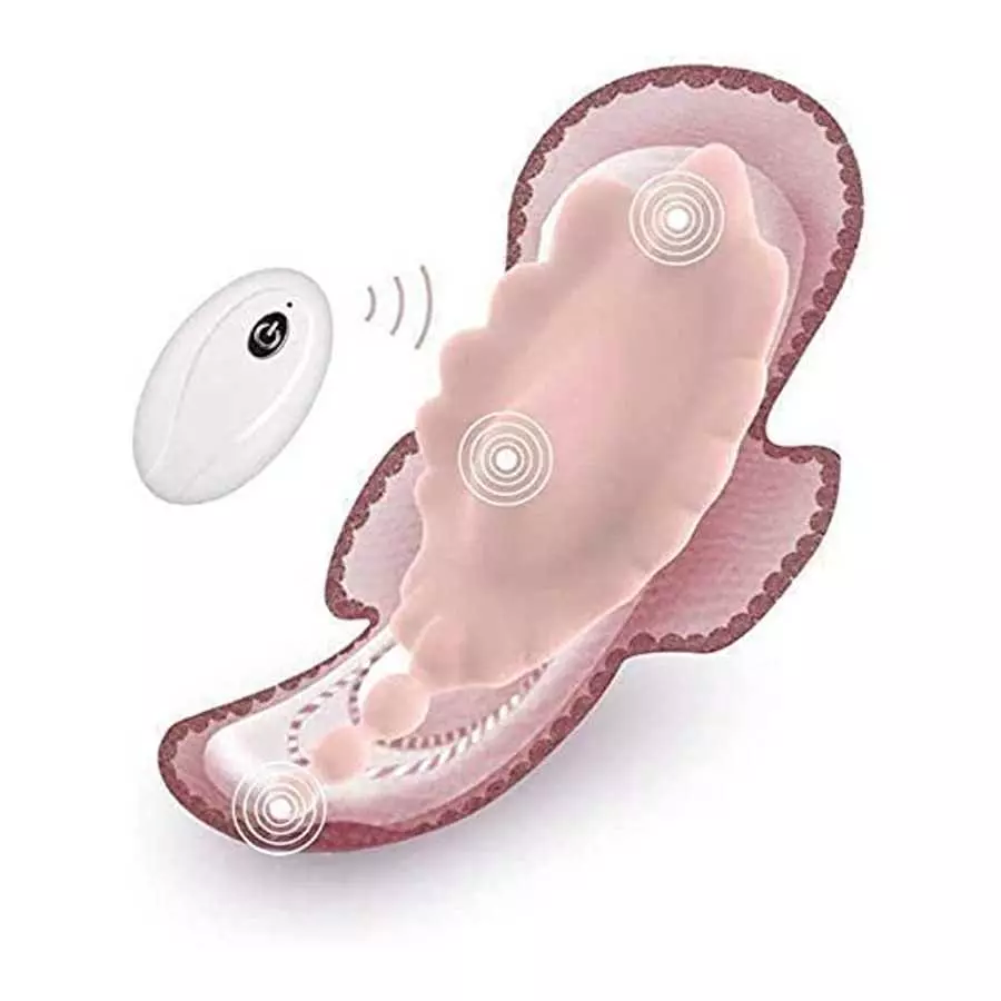 Wearable Panty Vibrator Remote Control Vibrating Panty for G-spot Clitoris Vibrator Rechargeable Sex Toy with 9 Vibrations for W Wearable Panty Vibrator Remote Control Vibrating Panty for G-spot Clitoris Vibrator Rechargeable Sex Toy with 9 Vibrations for W