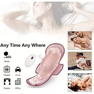 Wearable Panty Vibrator Remote Control Vibrating Panty for G-spot Clitoris Vibrator Rechargeable Sex Toy with 9 Vibrations for W Wearable Panty Vibrator Remote Control Vibrating Panty for G-spot Clitoris Vibrator Rechargeable Sex Toy with 9 Vibrations for W