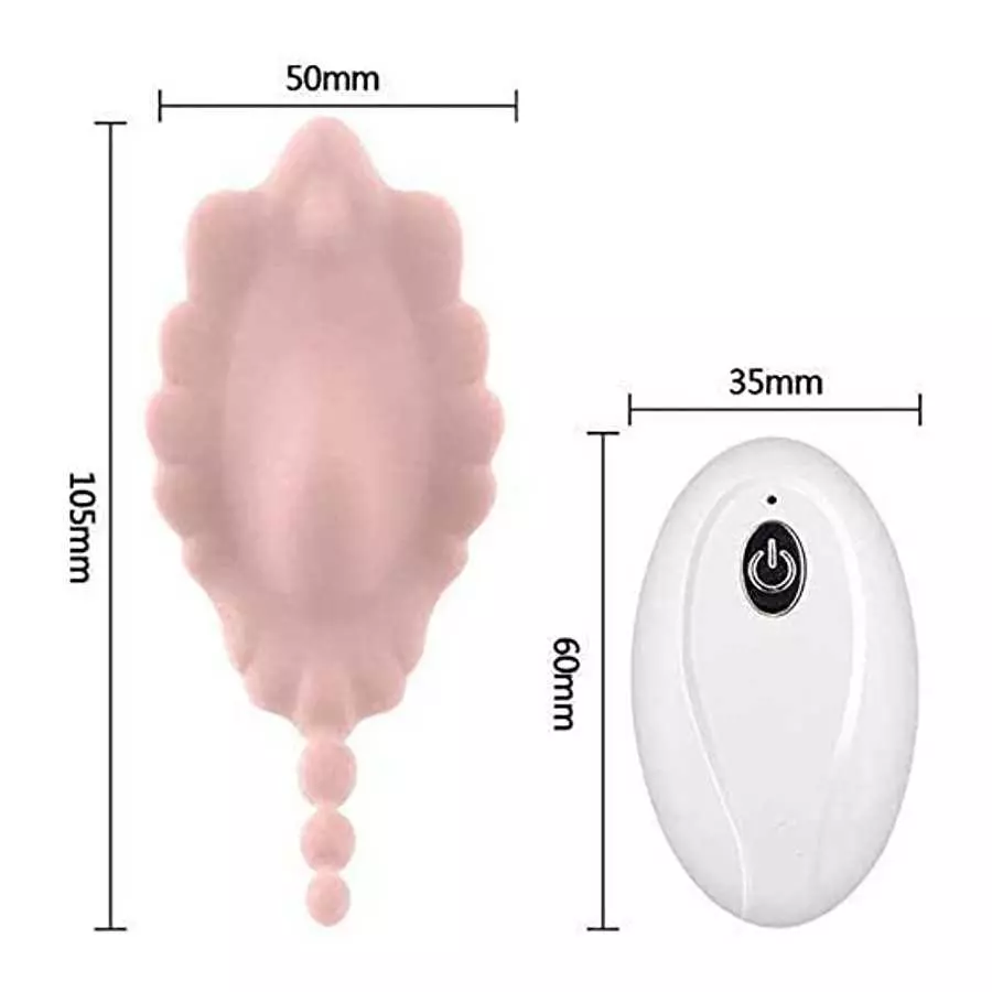 Wearable Panty Vibrator Remote Control Vibrating Panty for G-spot Clitoris Vibrator Rechargeable Sex Toy with 9 Vibrations for W