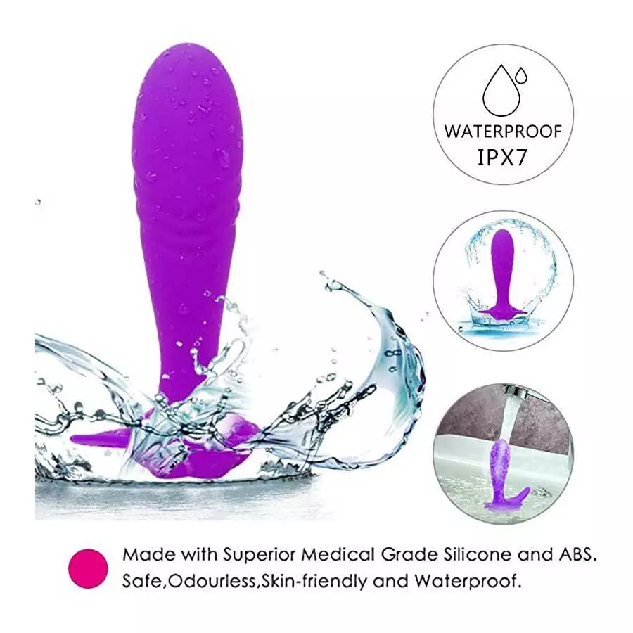 Vibrating Panties Butterfly Vibrator Clitoris G-Spot Wearable Stimulator Smart Remote Control Wiggling Flirting Dildo Masturbati