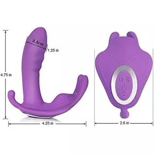 Vibrating Panties Butterfly Vibrator Clitoris G-Spot Wearable Stimulator Smart Remote Control Wiggling Flirting Dildo Masturbati Vibrating Panties Butterfly Vibrator Clitoris G-Spot Wearable Stimulator Smart Remote Control Wiggling Flirting Dildo Masturbati