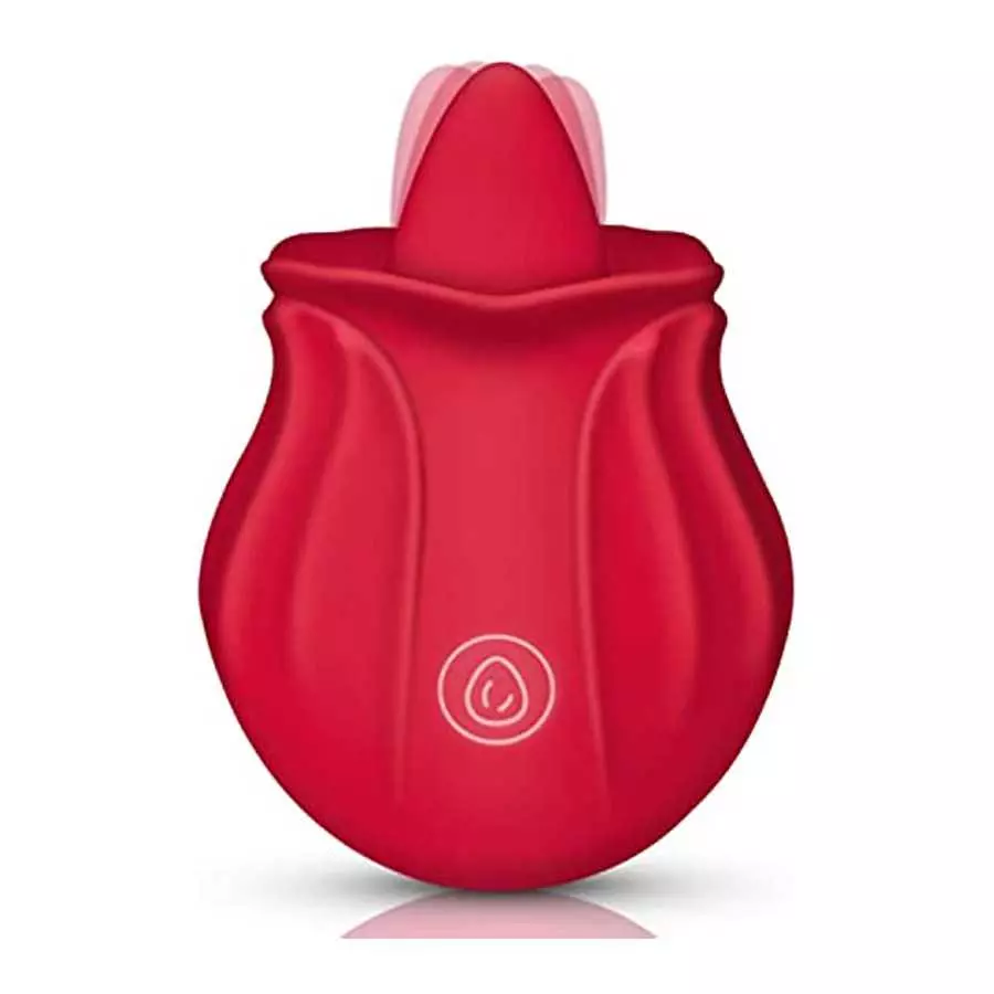 Rose Toy Vibrator for Woman, Rose Vibrator Clitoral One-Button Control 7 Lick-Vibrating Toys, Mini Rose Vibrator for Women Mastu Rose Toy Vibrator for Woman, Rose Vibrator Clitoral One-Button Control 7 Lick-Vibrating Toys, Mini Rose Vibrator for Women Mastu
