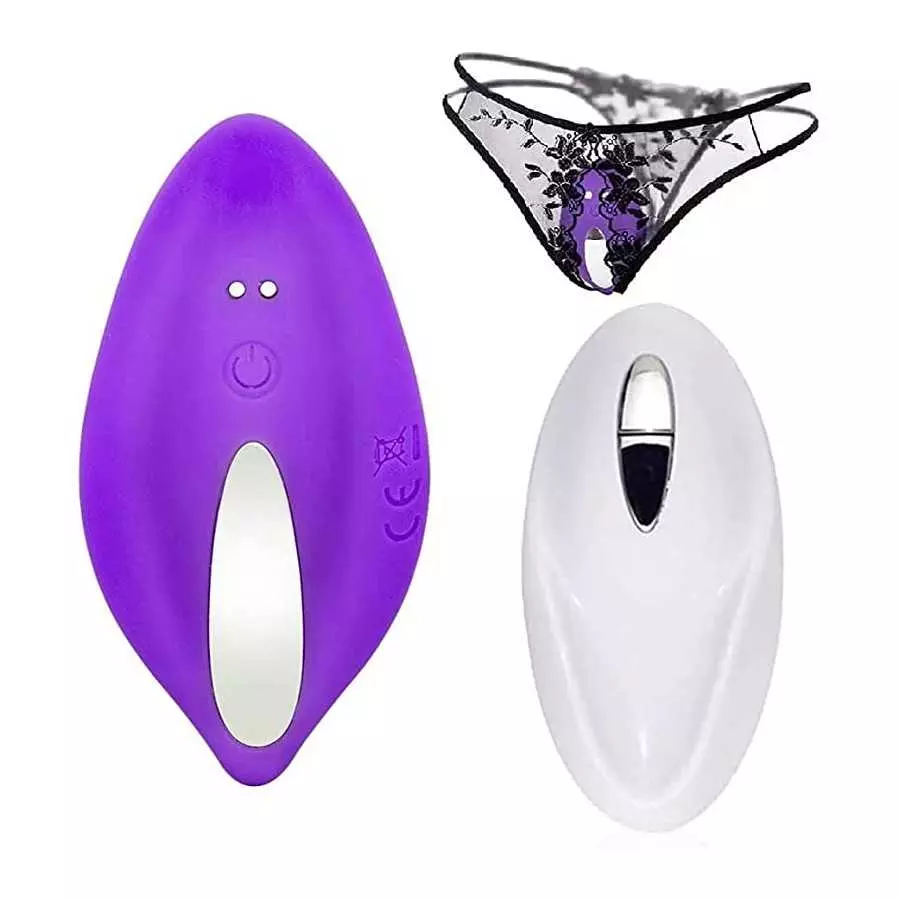 Vibrating Panty Massager with Remote Vibrator, Wearable G-spot Clit Panty Vibrator Butterfly Clit Vaginal Massager with Remote V Vibrating Panty Massager with Remote Vibrator, Wearable G-spot Clit Panty Vibrator Butterfly Clit Vaginal Massager with Remote V