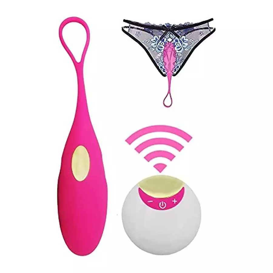 Vaginal Vibrator for Women, Flexible Silicone Wireless Vibrating Egg, Adult Sensory Toy with 10 Vibration Modes, Rechargeable We Vaginal Vibrator for Women, Flexible Silicone Wireless Vibrating Egg, Adult Sensory Toy with 10 Vibration Modes, Rechargeable We