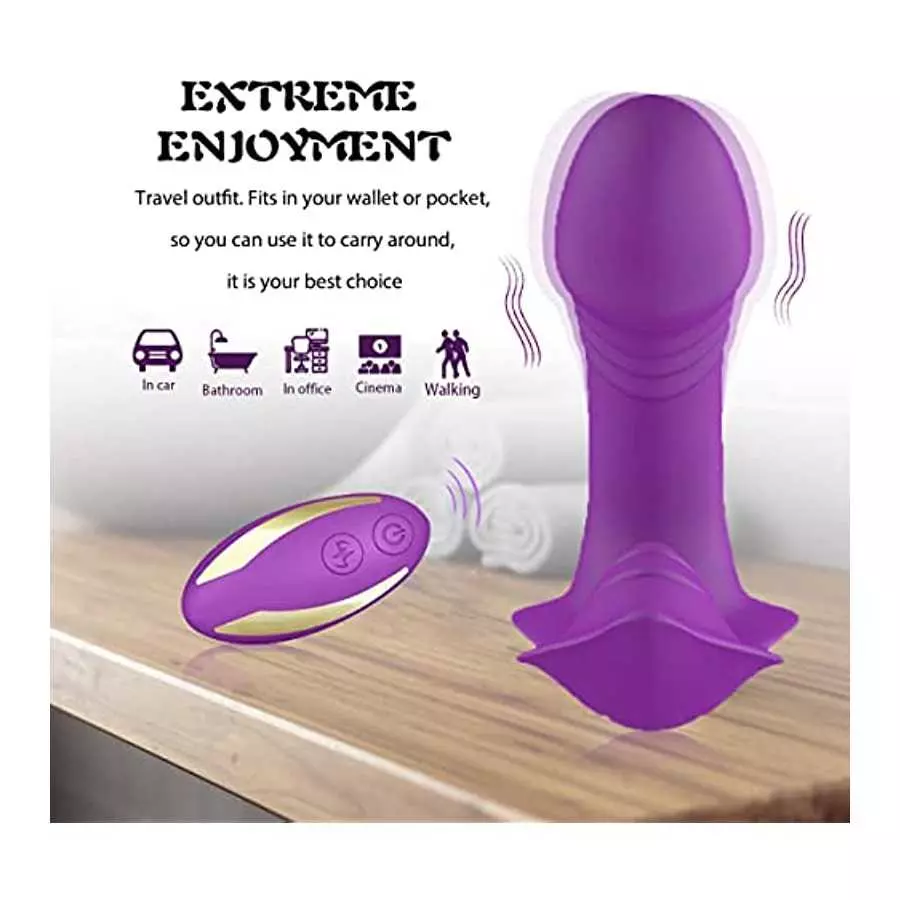 The Rose Vibrator Wearable Vibrator Clitoralis Stimulator for Women Sucking Sucking Toys for Womens Pleasure Sex Toys for Couple