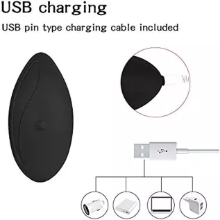 ECSTATIK Wearable Vibrator with Black Lace Panties - 5 Realistic Vibration Patterns & 5 Speeds | Cordless Remote Control Massage ECSTATIK Wearable Vibrator with Black Lace Panties - 5 Realistic Vibration Patterns & 5 Speeds | Cordless Remote Control Massage