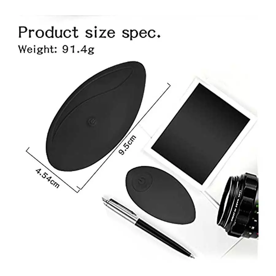 ECSTATIK Wearable Vibrator with Black Lace Panties - 5 Realistic Vibration Patterns & 5 Speeds | Cordless Remote Control Massage