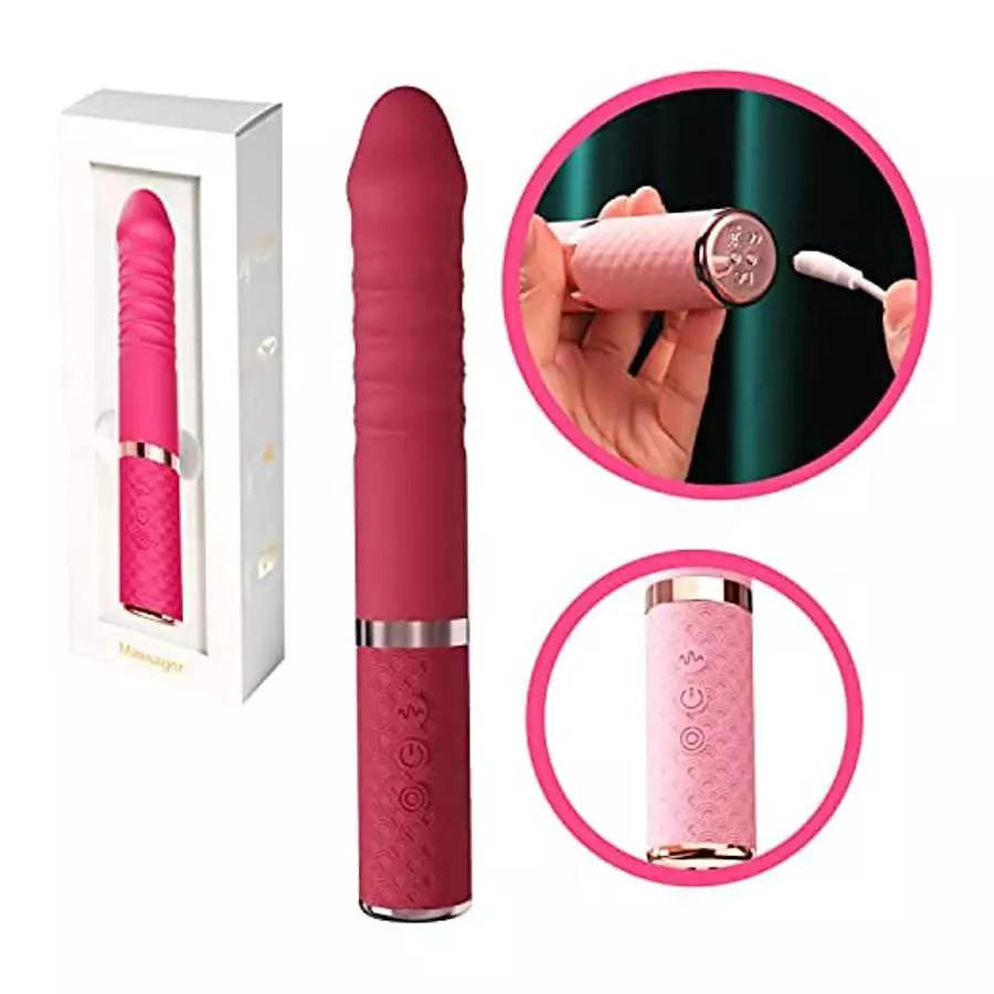 Thrusting Vibrator, Thruster for Women, Vibrator, Electric Massager
