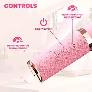 Thrusting Vibrator, Thruster for Women, Vibrator, Electric Massager Thrusting Vibrator, Thruster for Women, Vibrator, Electric Massager