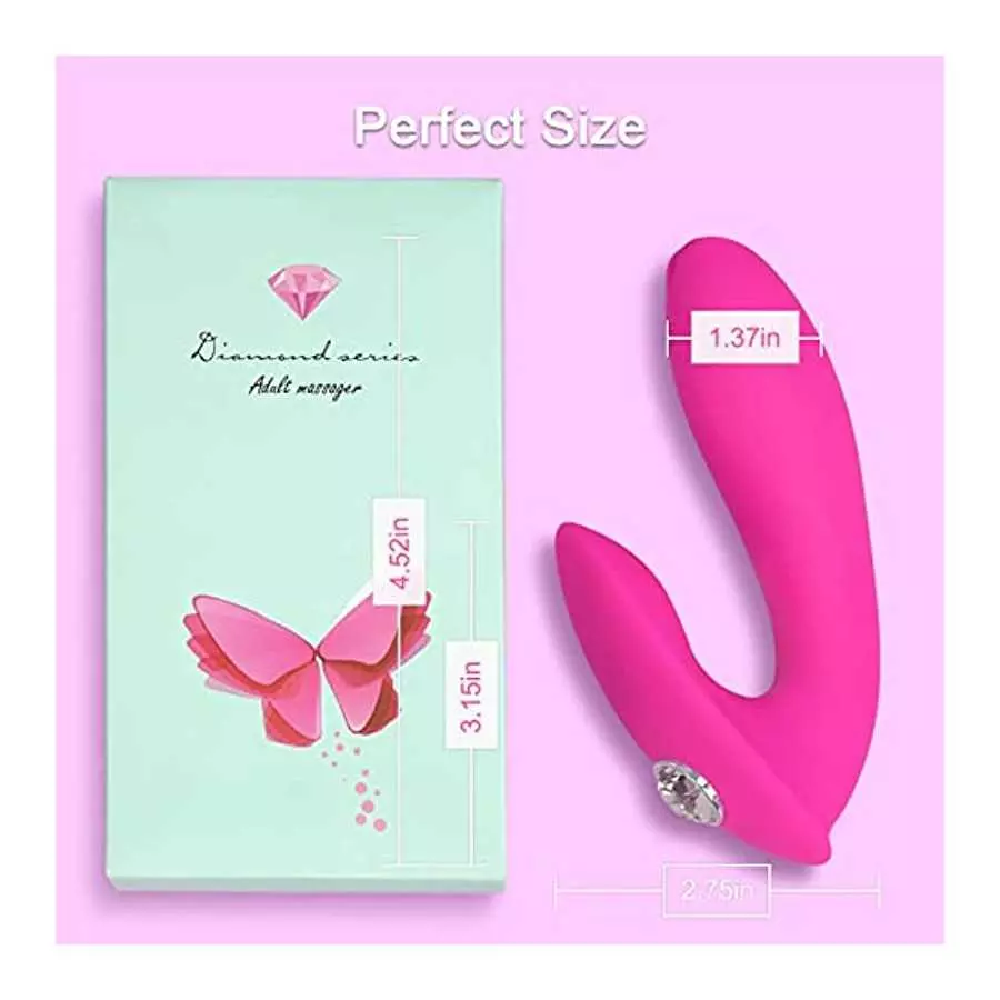 Adult Sex Toys Women Sex Toy-Butterfly Panty Vibrator Wearable Sex Stimulator for Women,9 Modes G-Spot Clitoral Stimulation Vibr