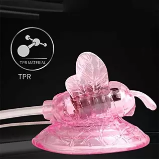 Remote Control Butterfly Electric Pump, Sucking Vibration Pump Multi-Speed Vibration Sucker Vibrator Adult Sex Toys for Women