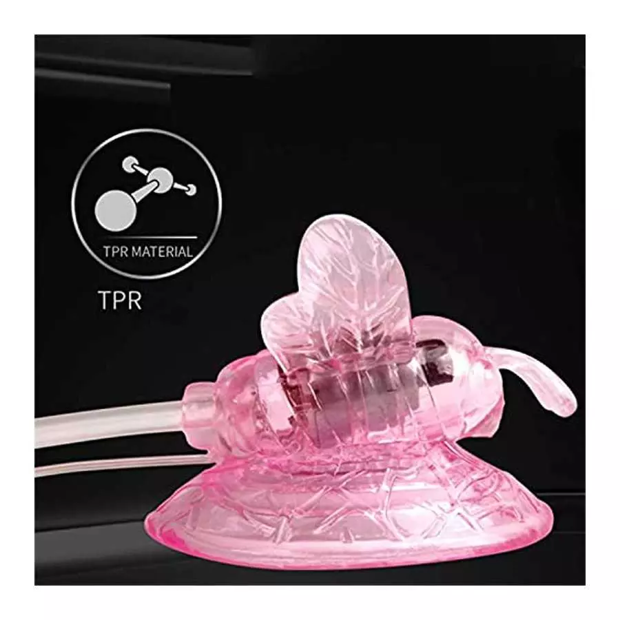 Remote Control Butterfly Electric Pump, Sucking Vibration Pump Multi-Speed Vibration Sucker Vibrator Adult Sex Toys for Women