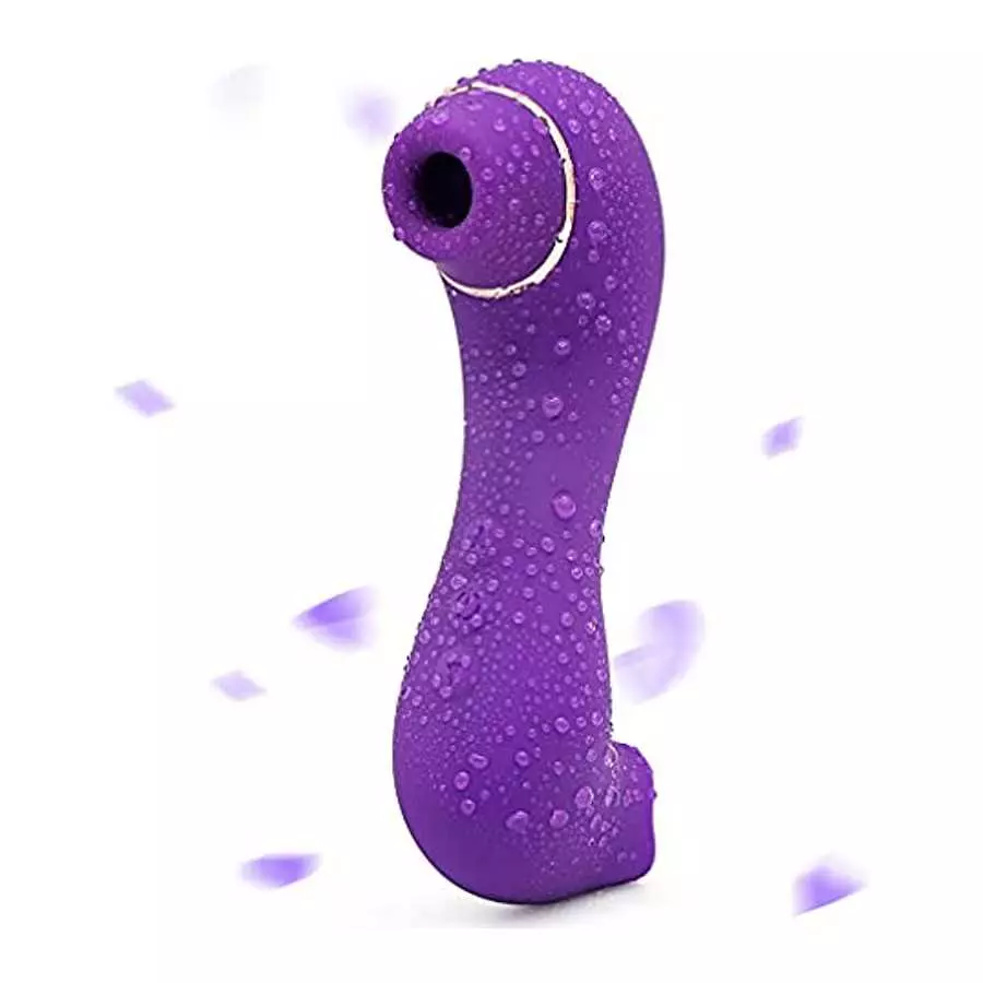 Adult Toys Vibrating Machine Silicone Vibrator Toys (Purple)