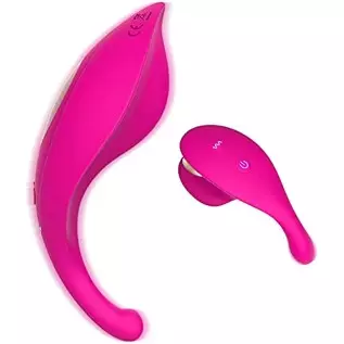 APP Remote Control Vibrating Panties, Long Distance Wearable Vibrator Ultra-Thin Remote Control Vibrator with 9 Vibration, Butte