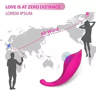 APP Remote Control Vibrating Panties, Long Distance Wearable Vibrator Ultra-Thin Remote Control Vibrator with 9 Vibration, Butte APP Remote Control Vibrating Panties, Long Distance Wearable Vibrator Ultra-Thin Remote Control Vibrator with 9 Vibration, Butte